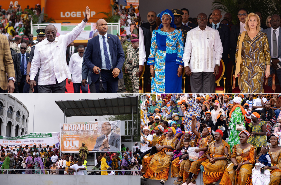 Women of Côte d’Ivoire Pay Tribute to President Alassane Ouattara